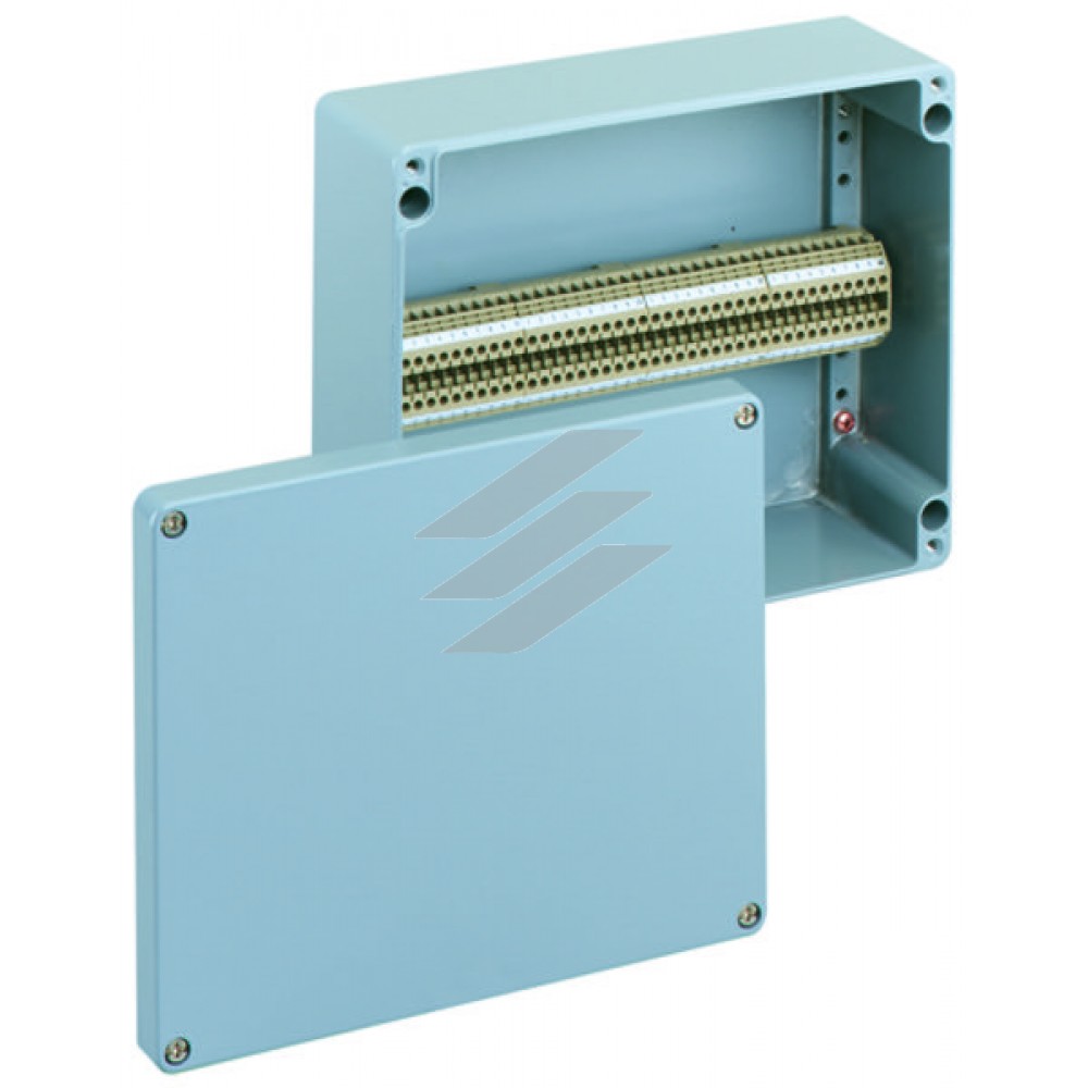 Корпус ALR 2823-4 (280х230х111мм), алюміній, клема 40х4мм², гладкі стінки, IP66, Spelsberg